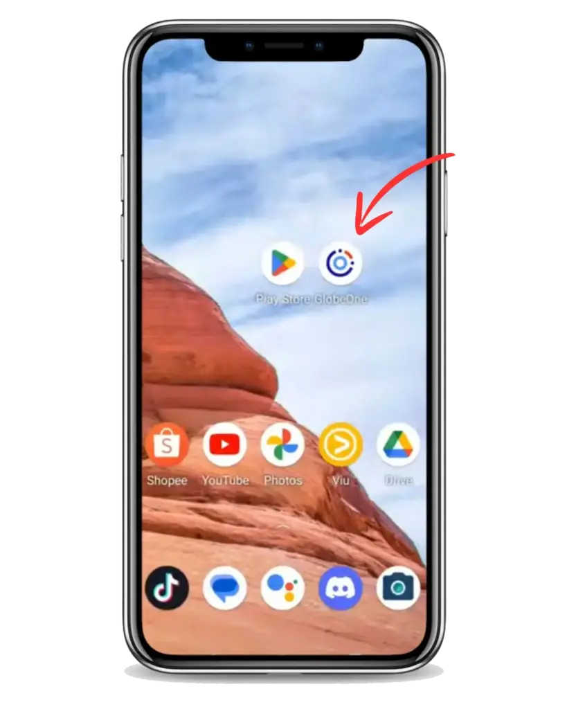 Open GlobeOne App